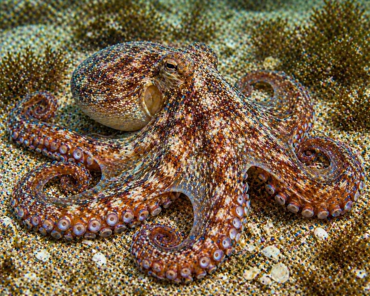 Australian Octopus (Octopus pallidus / Octopus tetricus)